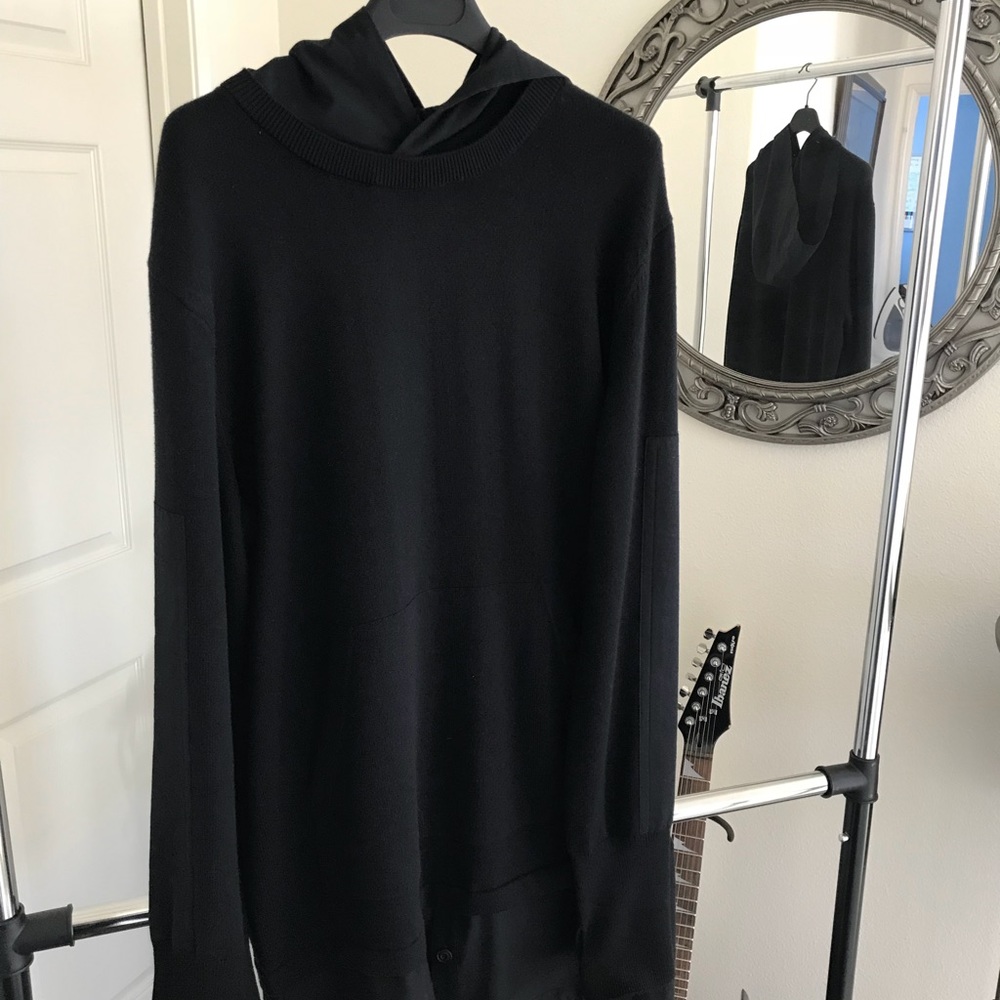 HELMUT LANG OVERSIZED HOODIE MEN’S SIZE SMALL